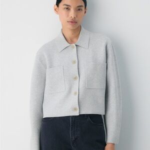 Aritzia Society Waist Sweater